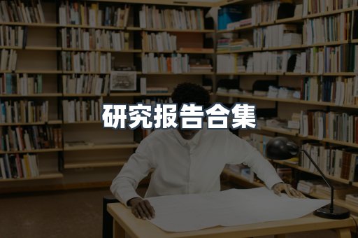 研究报告合集